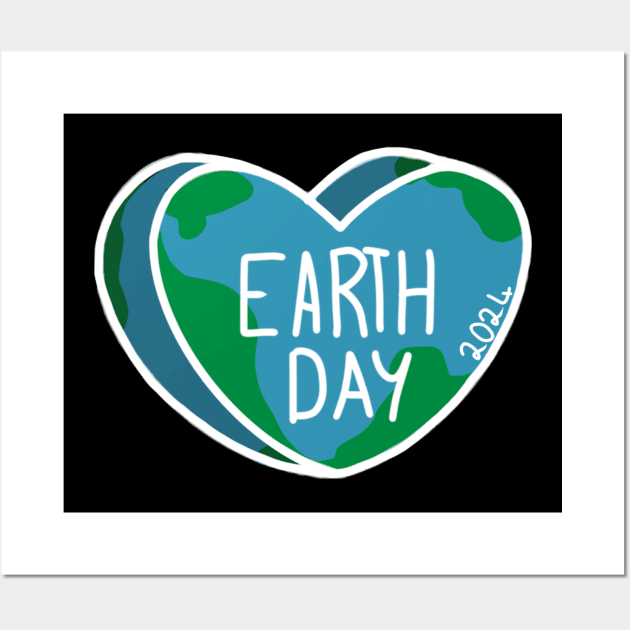 Earth Day 2024 Wall Art by ROLLIE MC SCROLLIE